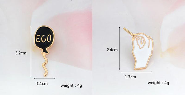 Pierced Your Ego Pins