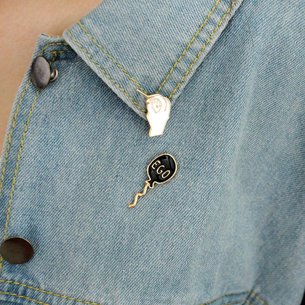 Pierced Your Ego Pins