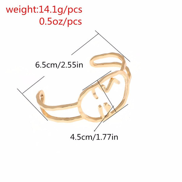 Funny Face Expression Bangle
